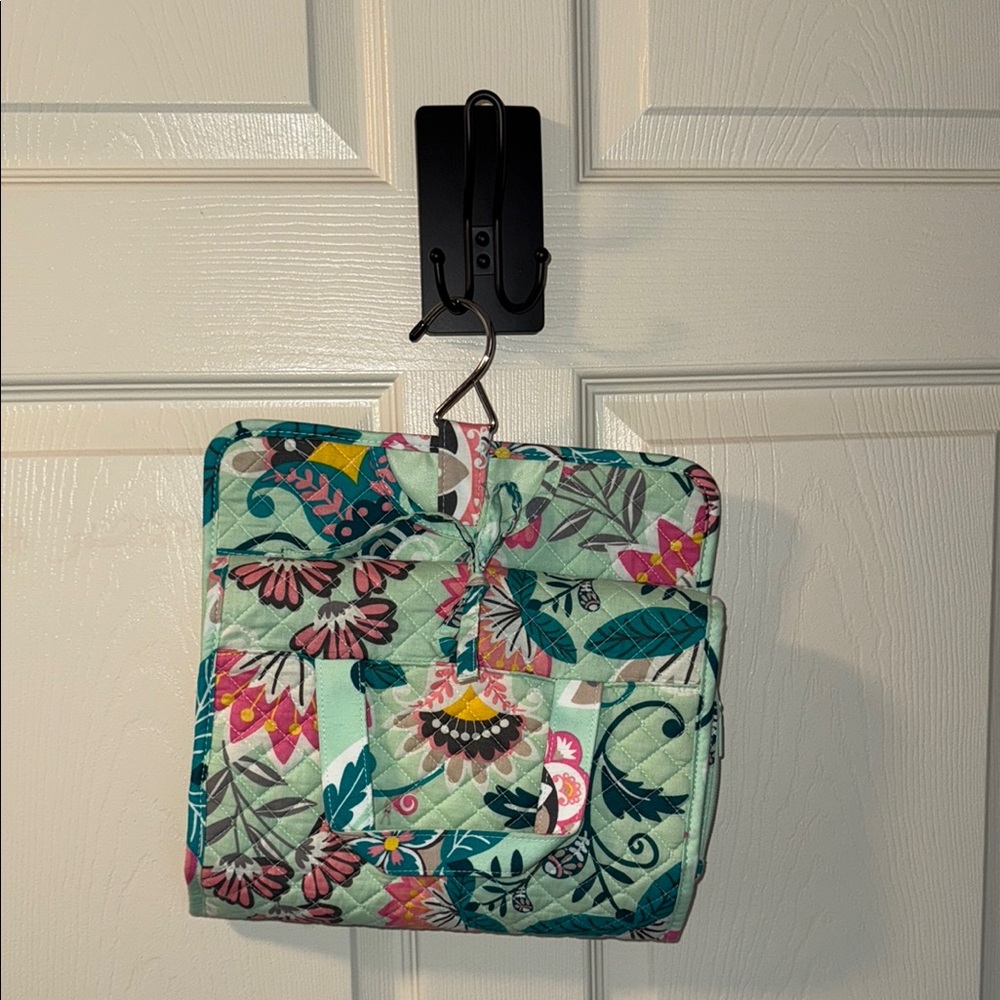 Vera Bradley Floral Quilted Toiletry Bag